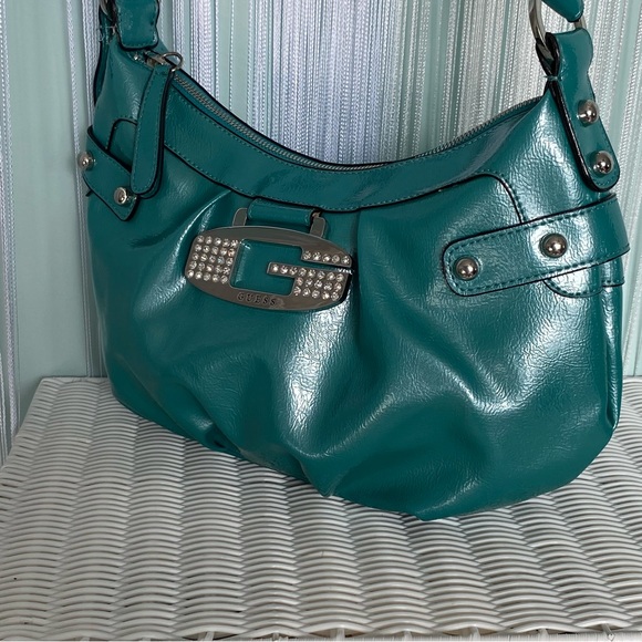 Rare Guess Turquoise Vintage Purse and Wallet Set - Picture 6 of 17